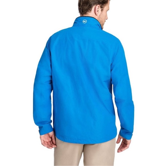 Vineyard Vines Men's Regatta Windbreaker Jacket Spinnaker Blue Size Medium - Picture 2 of 16